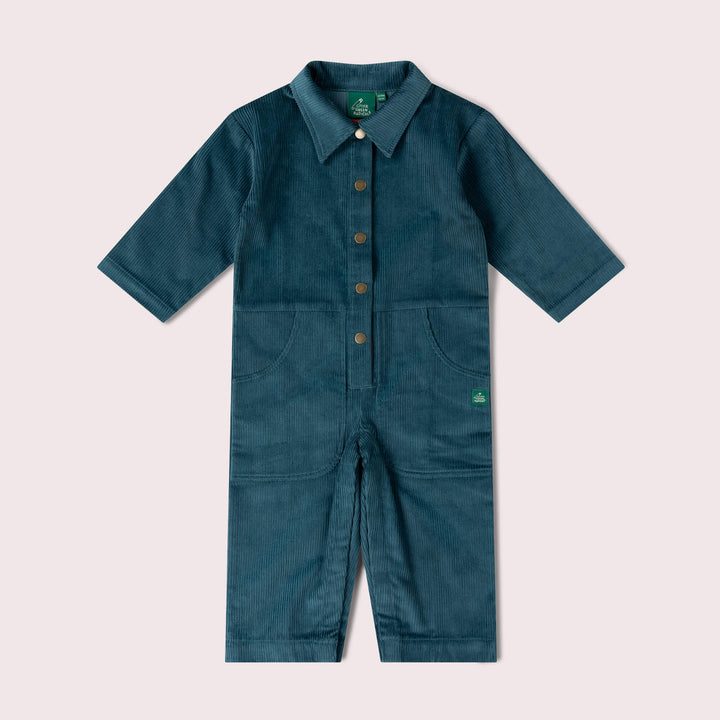 Calm Sea Cord Jumpsuit Blue / 6-7y