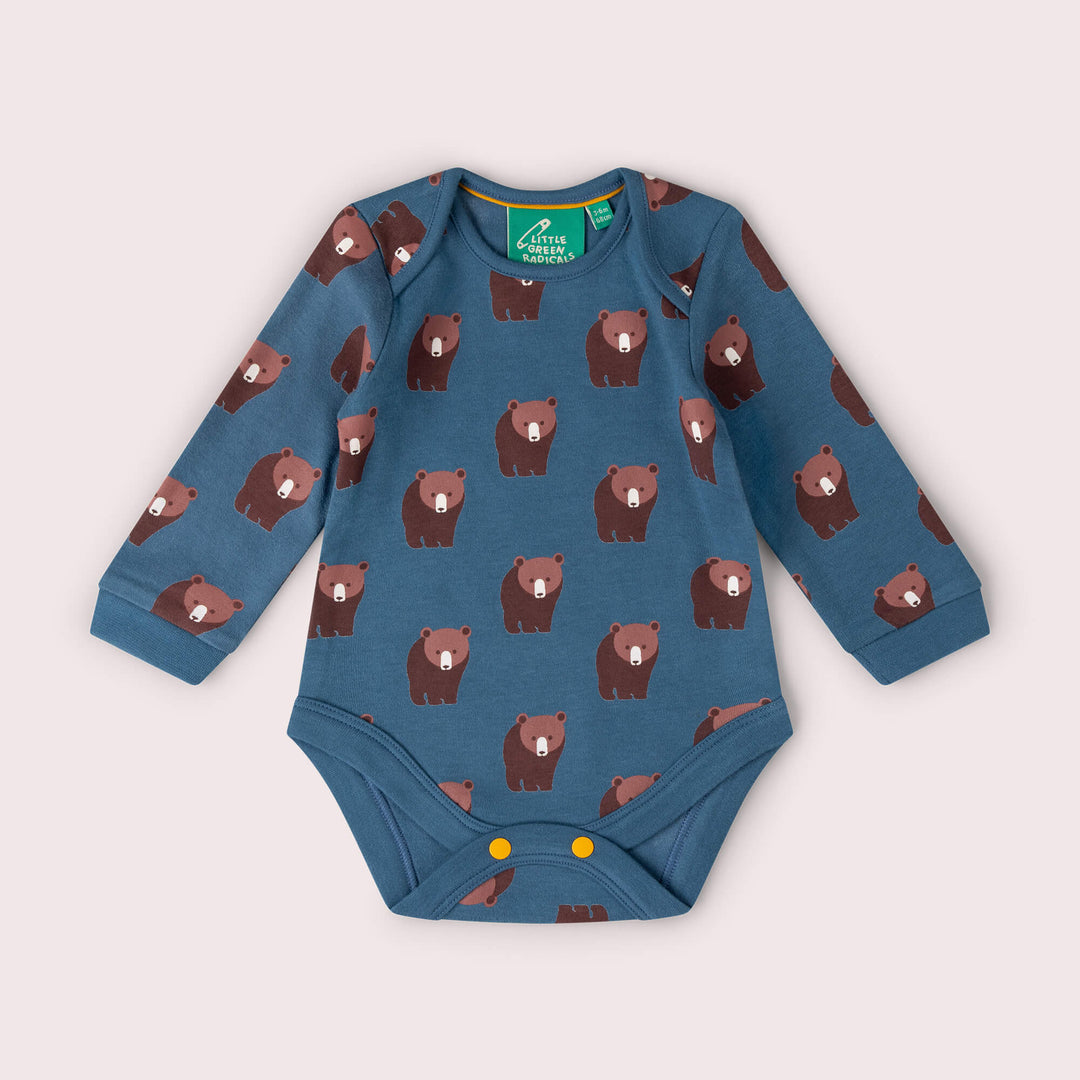 Blue Bears Baby Bodysuit 2 Pack Blue / 18-24m