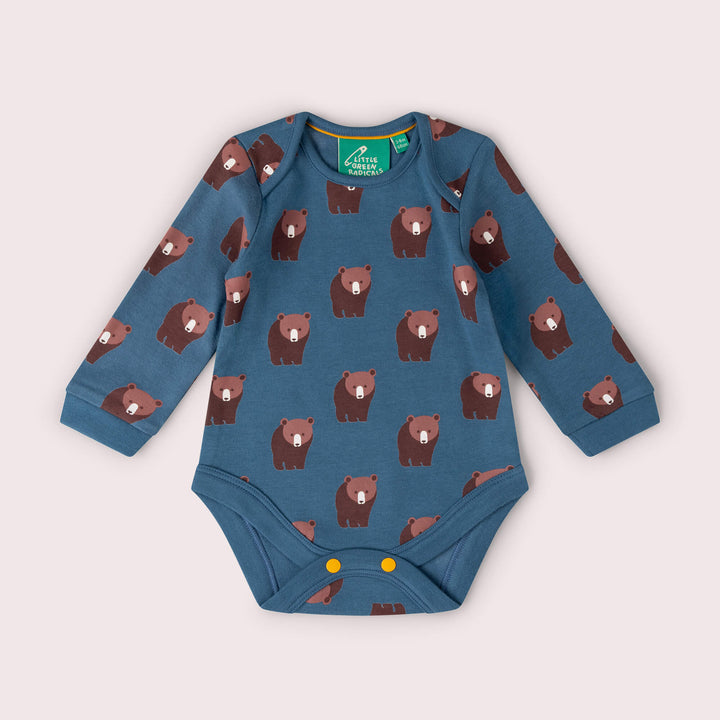 Blue Bears Baby Bodysuit 2 Pack Blue / 18-24m