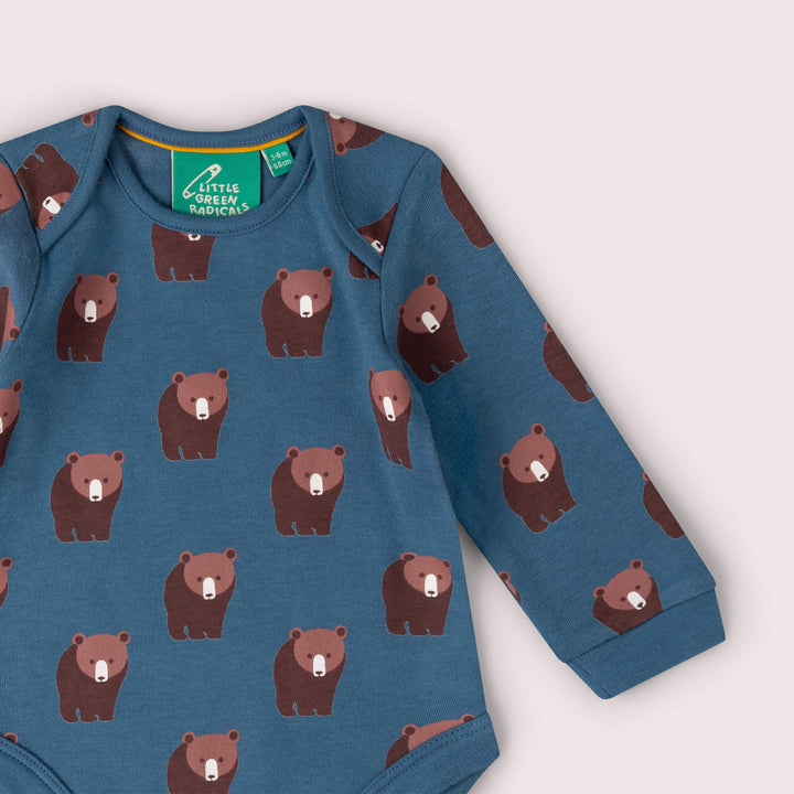 Blue Bears Baby Bodysuit 2 Pack Blue / 18-24m