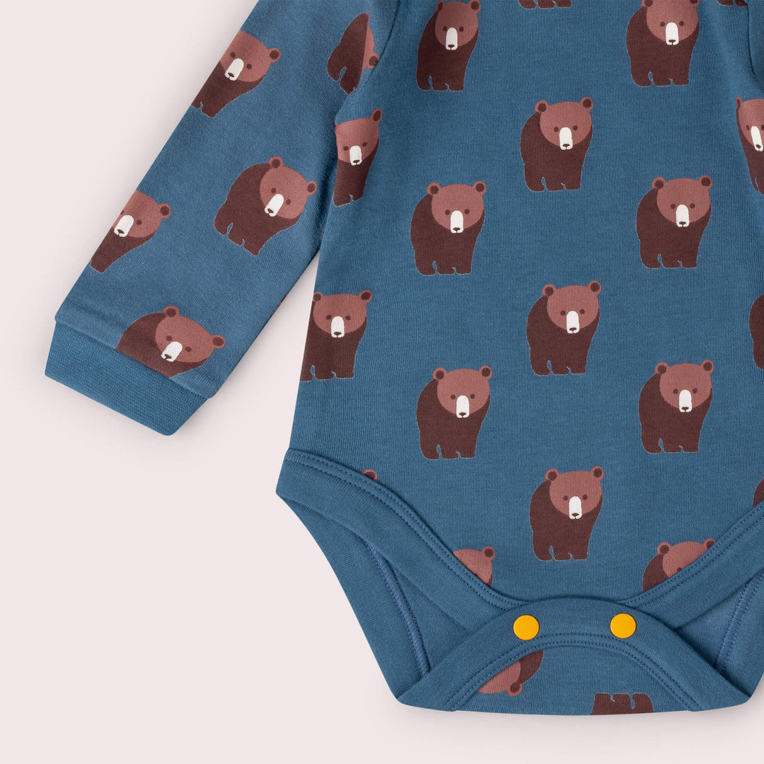 Blue Bears Baby Bodysuit 2 Pack Blue / 18-24m
