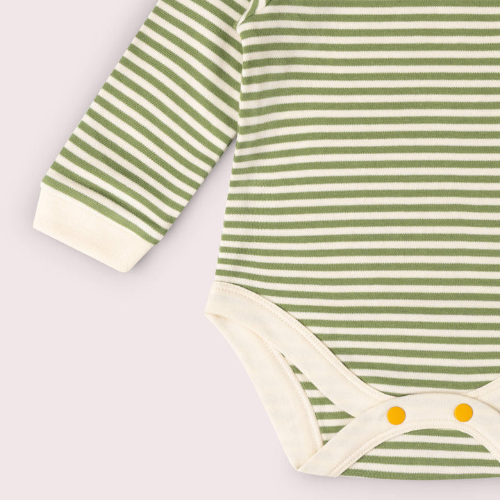 Olive Ducks Baby Bodysuit 2 Pack Green / 18-24m