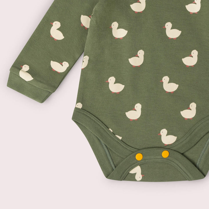 Olive Ducks Baby Bodysuit 2 Pack Green / 18-24m