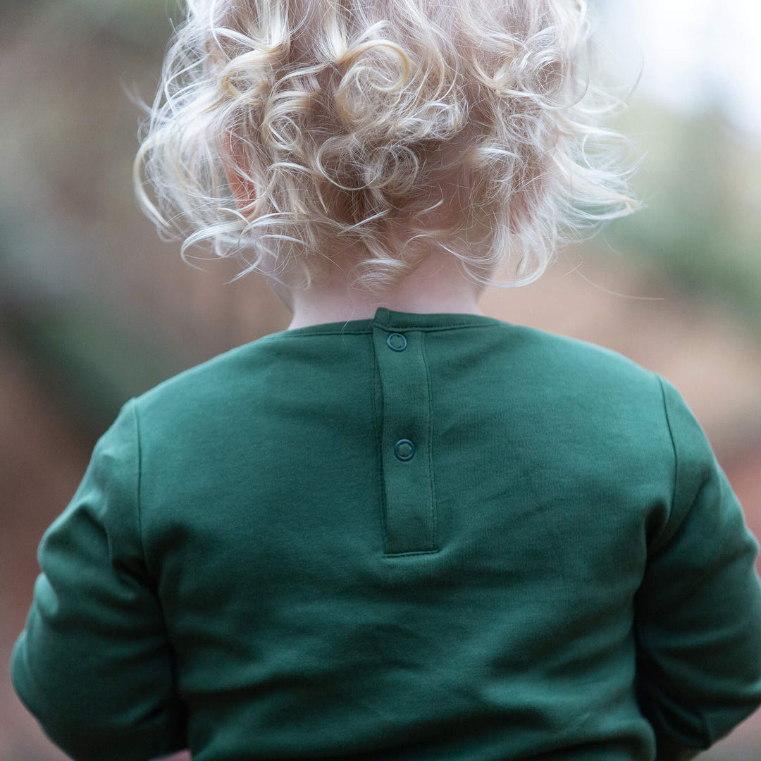 Toy Box Applique Long Sleeve T-Shirt Green / 4-5y