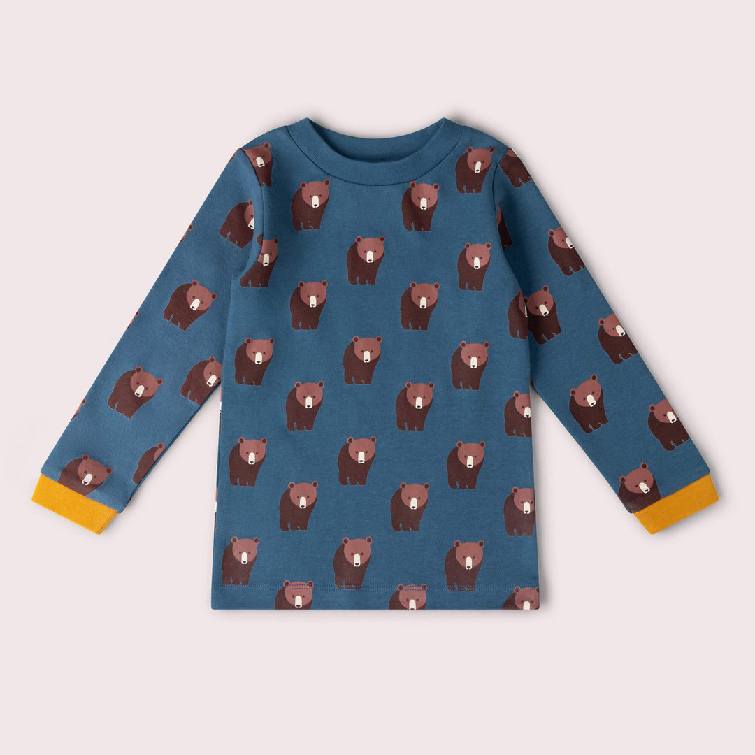 Blue Bears Long Sleeve T-Shirt Blue / 7-8y