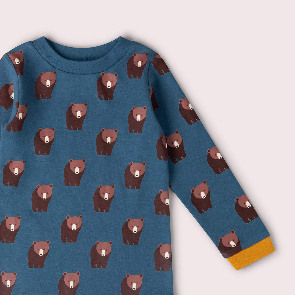 Blue Bears Long Sleeve T-Shirt Blue / 7-8y