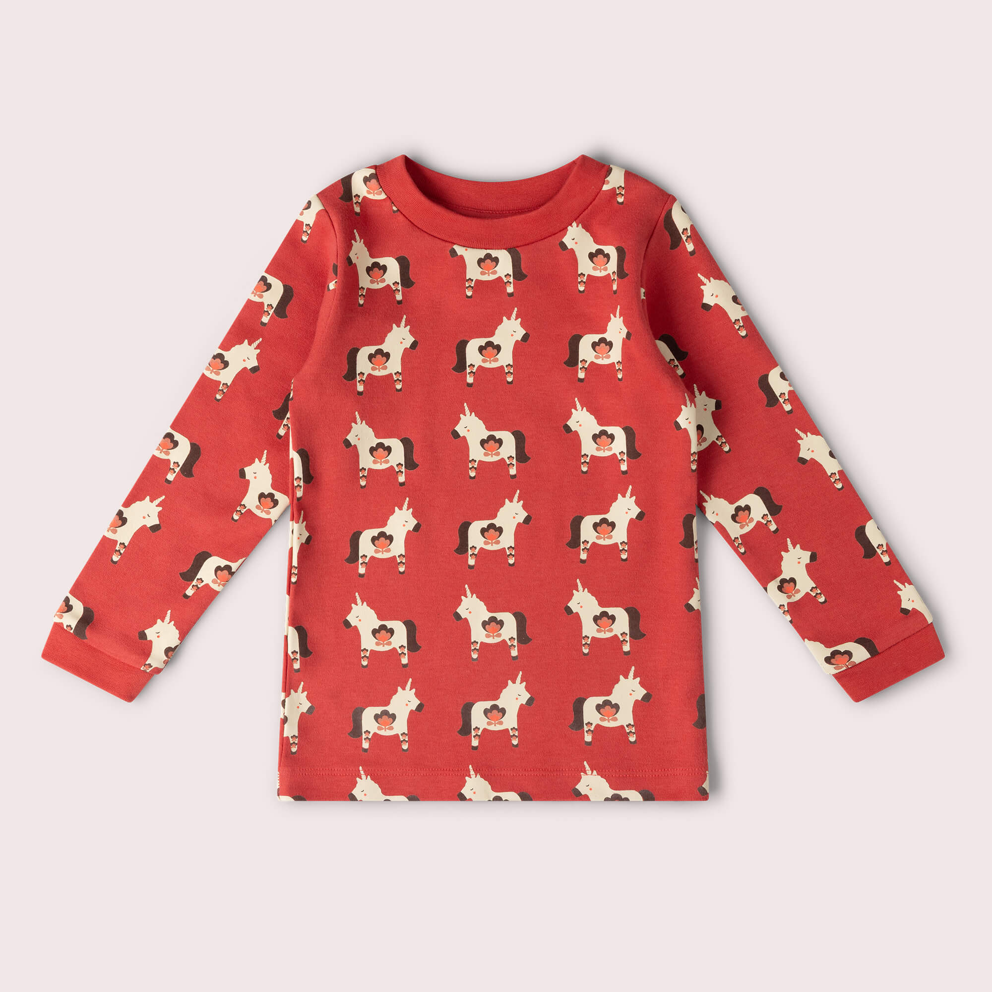 Little Unicorns Long Sleeve T-Shirt Purple / 7-8y