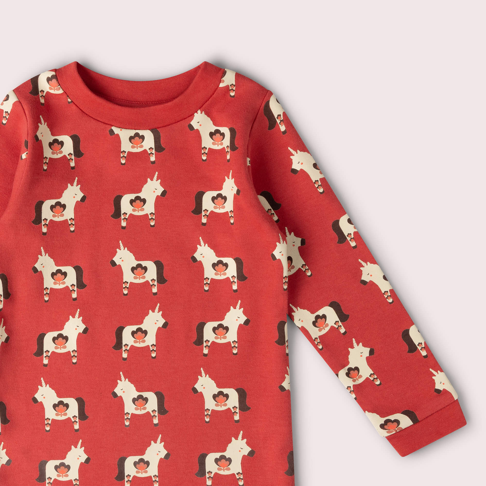 Little Unicorns Long Sleeve T-Shirt Purple / 7-8y