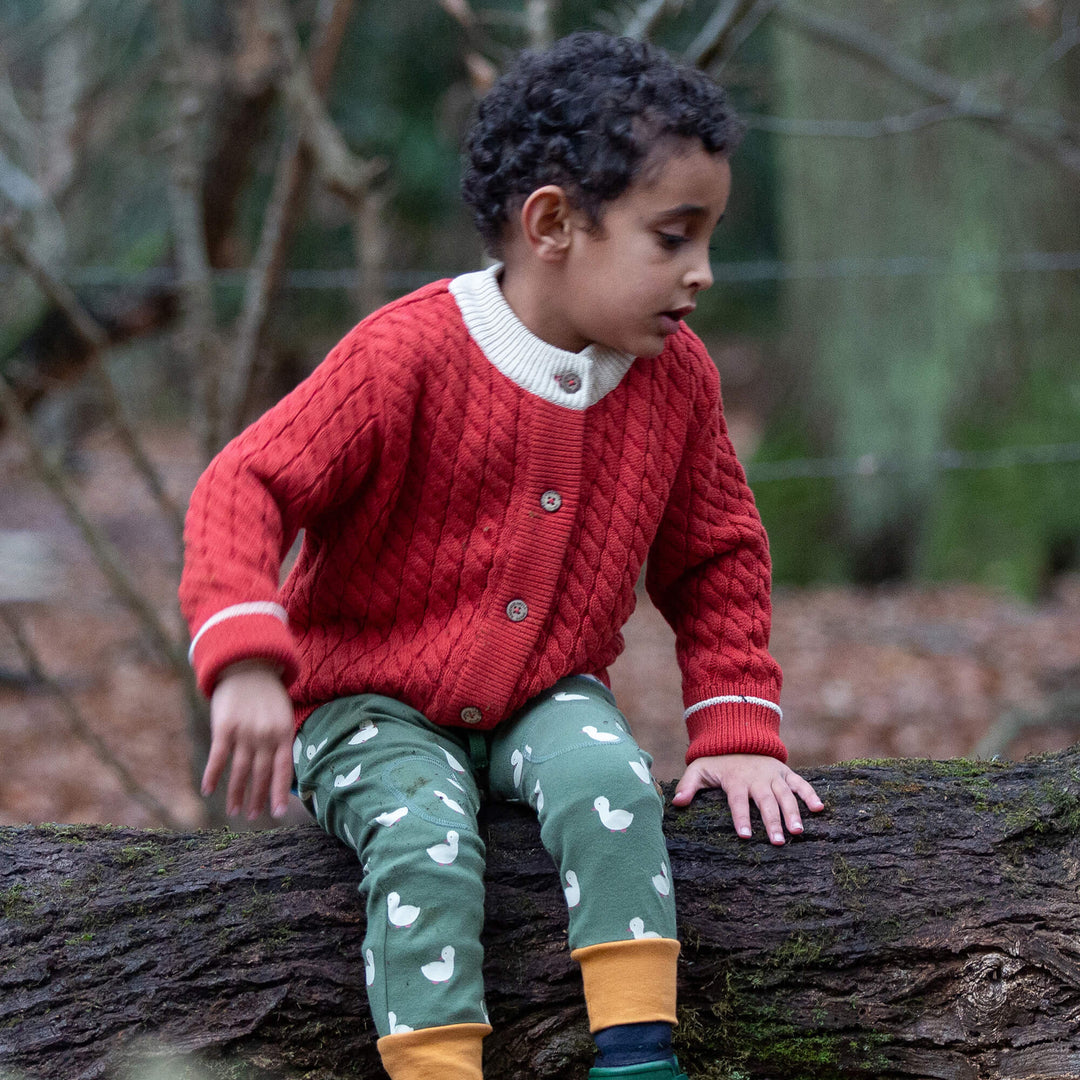 Olive Ducks Comfy Joggers Green / 7-8y