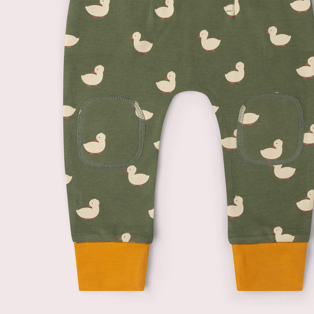 Olive Ducks Comfy Joggers Green / 7-8y