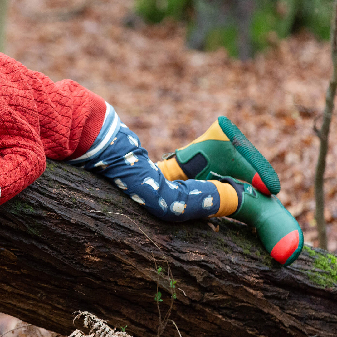 Blue Penguins Comfy Joggers Navy / 7-8y