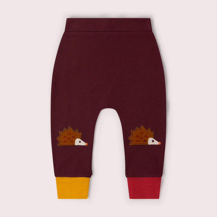 Hedgehog Knee Patch Joggers Brown / 5-6y