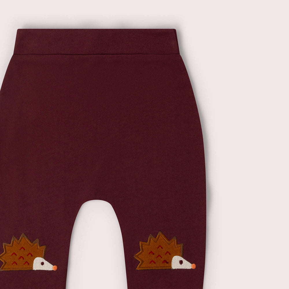 Hedgehog Knee Patch Joggers Brown / 5-6y