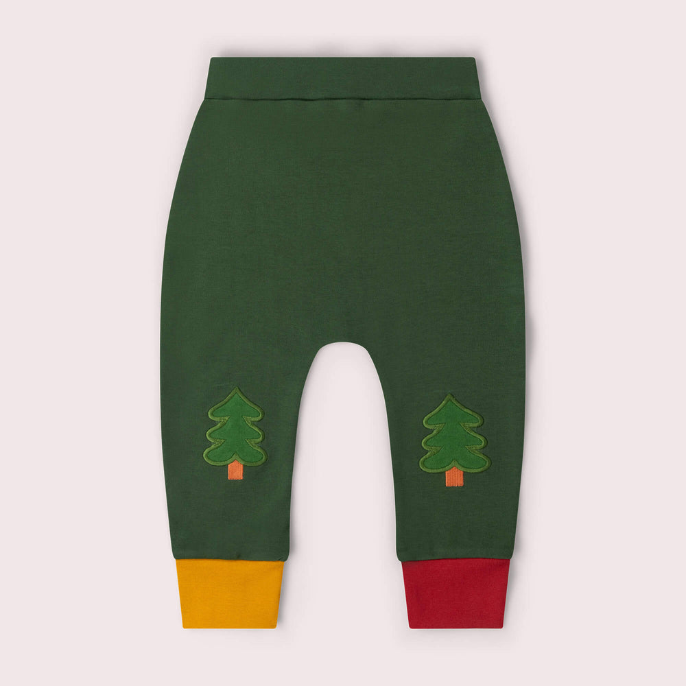 Woodland World Knee Patch Joggers Green / 7-8y