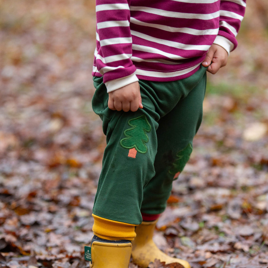 Woodland World Knee Patch Joggers Green / 7-8y