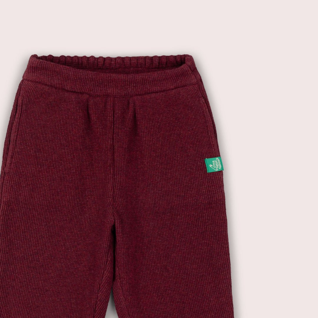 Rhubarb Waffle Comfy Trousers