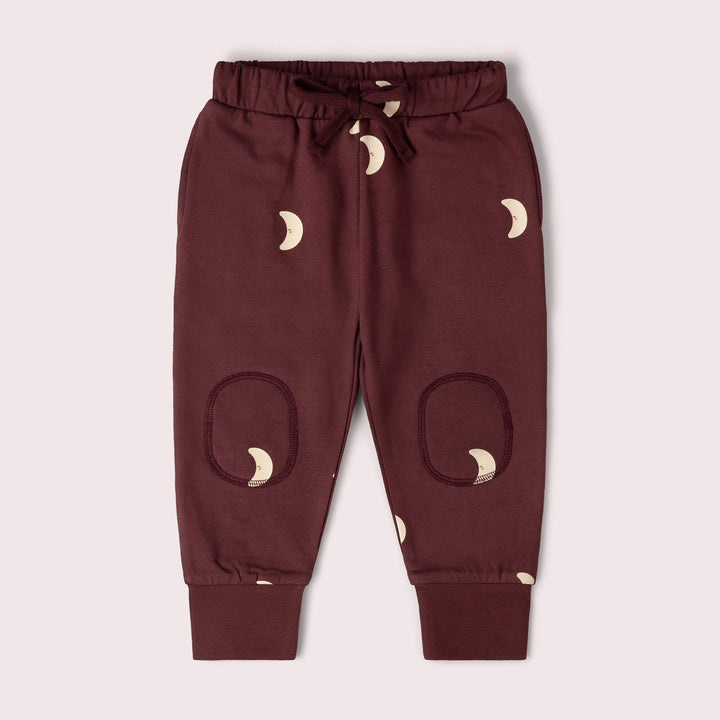 Waxing Moon Knee Patch Cosy Joggers Brown / 7-8y