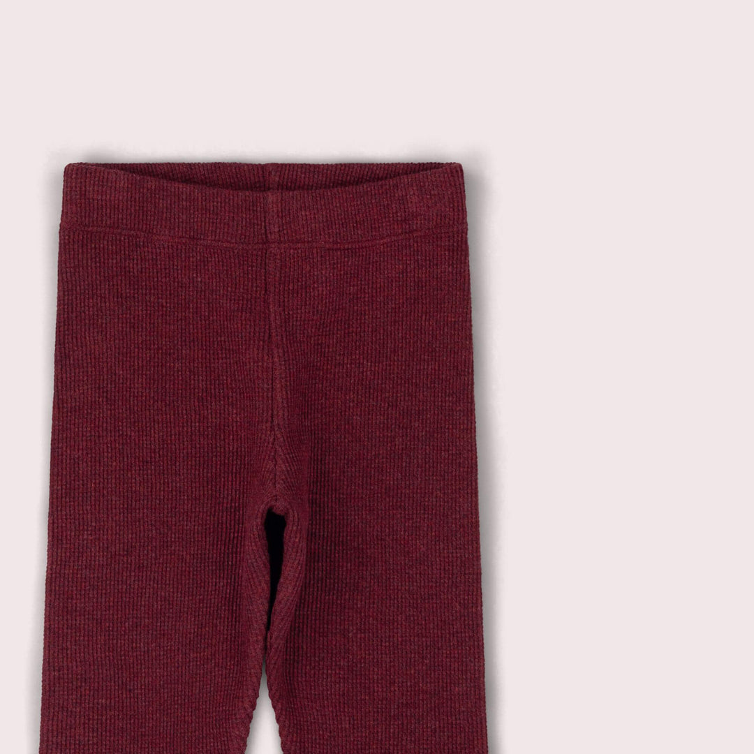 Rhubarb Organic Waffle Leggings