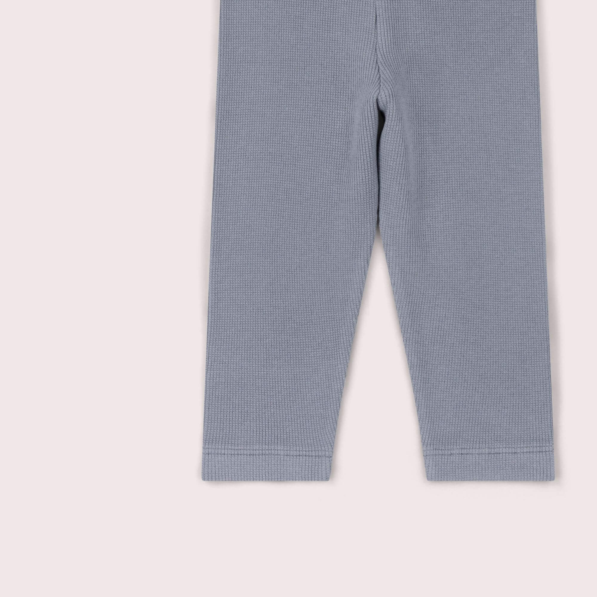 Corn Blue Organic Waffle Leggings