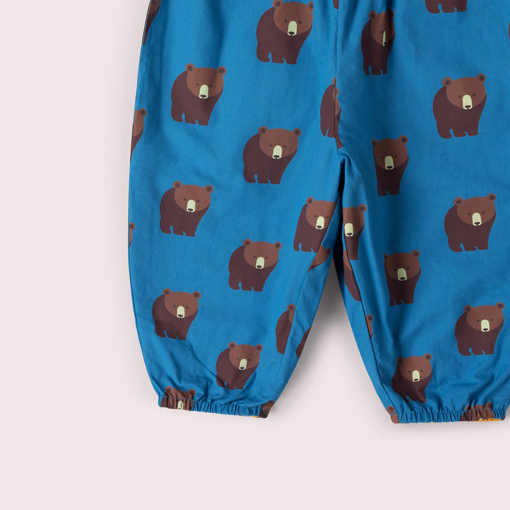 Blue Bears Parachute Joggers Blue / 4-5y