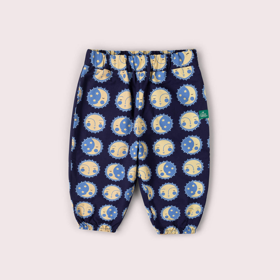 Sun Folk Parachute Joggers Blue / 4-5y