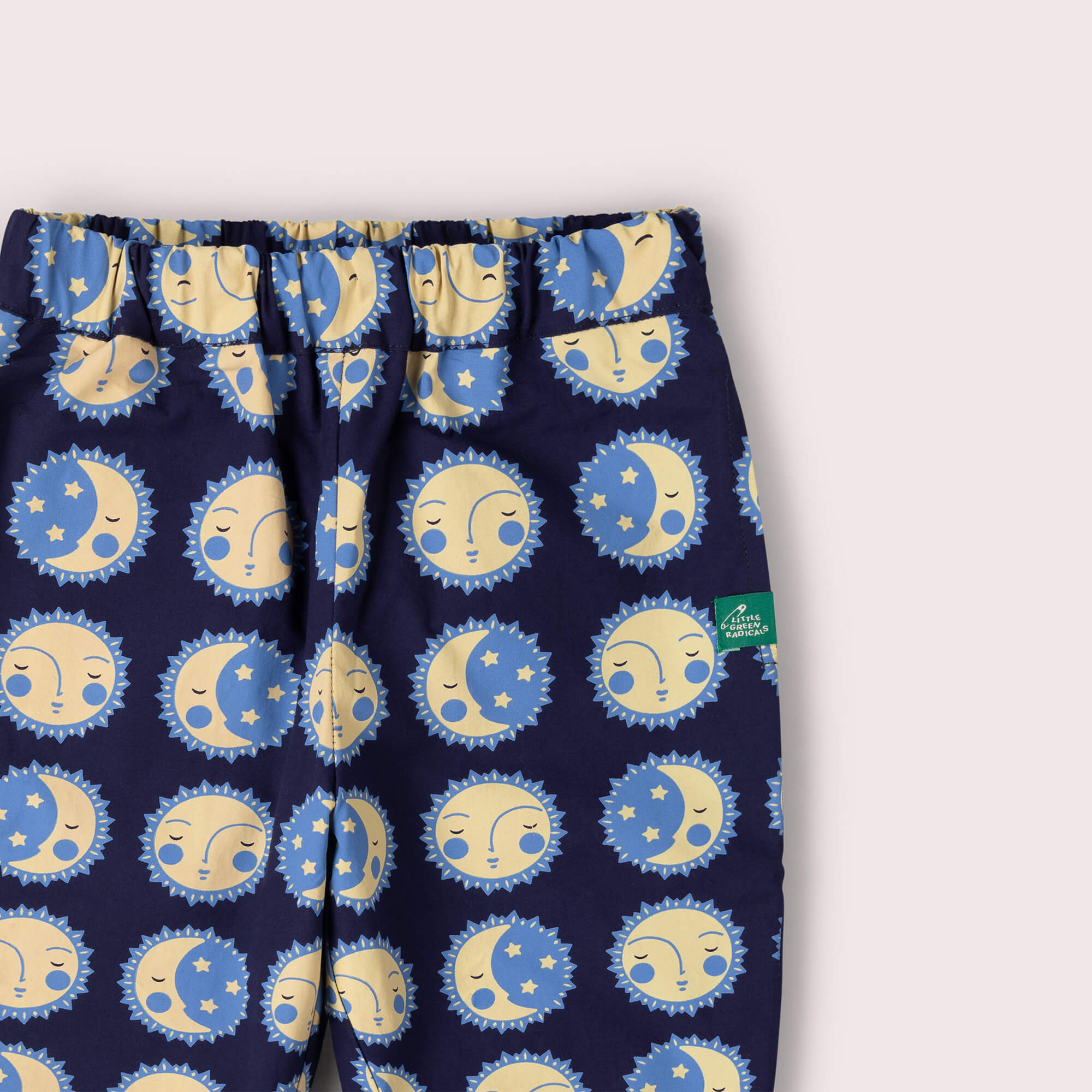 Sun Folk Parachute Joggers Blue / 4-5y