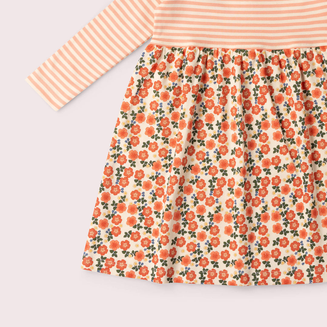 Petals Easy Peasy Long Sleeve Dress Multi / 4-5y