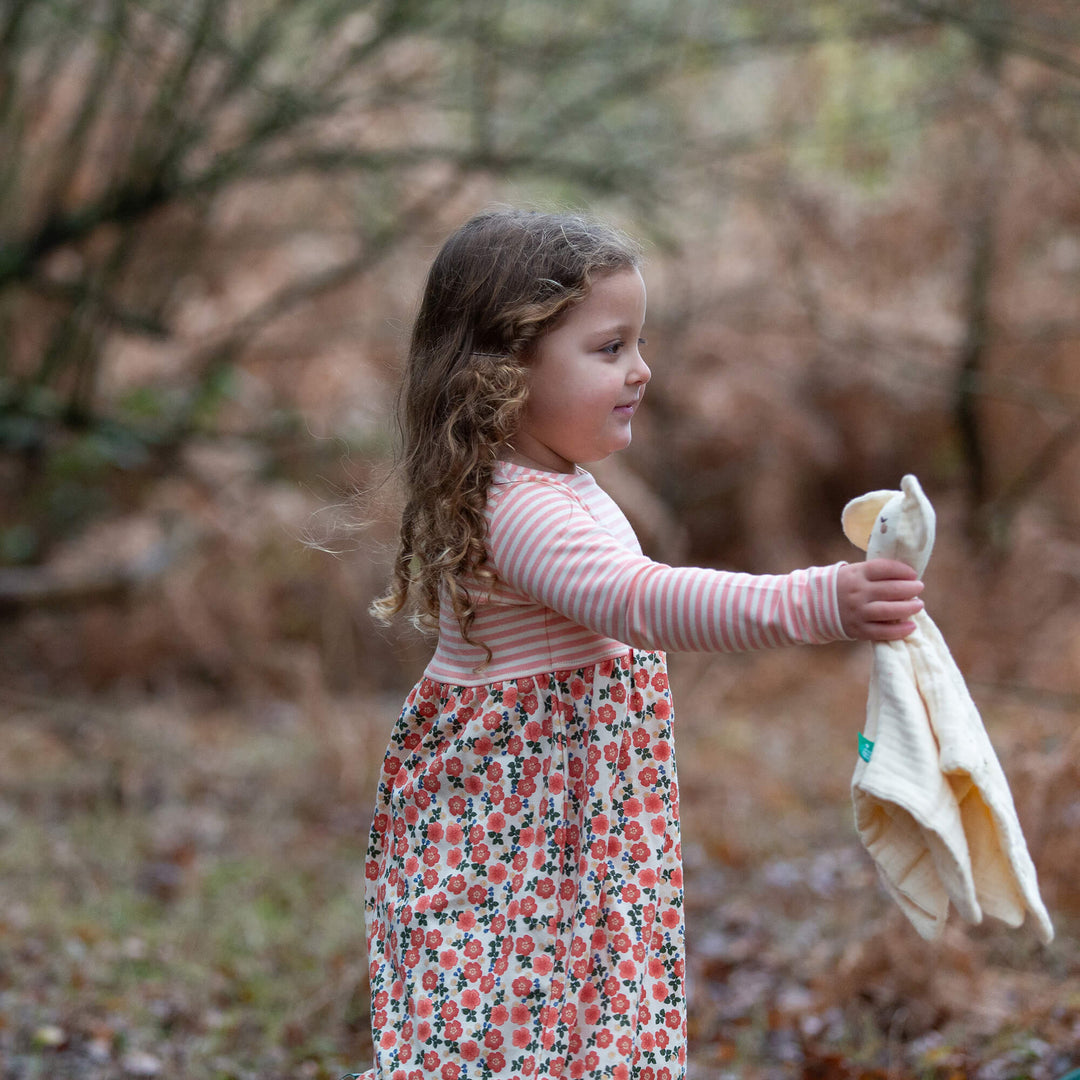 Petals Easy Peasy Long Sleeve Dress Multi / 4-5y