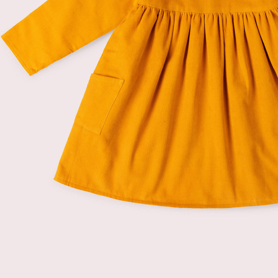 Sunflower Reversible Corduroy Pocket Dress Gold / 7-8y