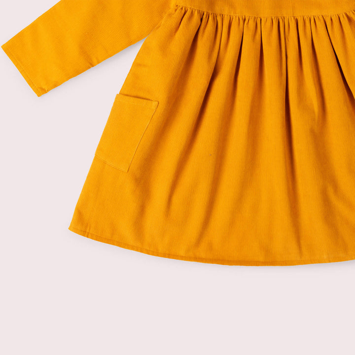 Sunflower Reversible Corduroy Pocket Dress Gold / 7-8y