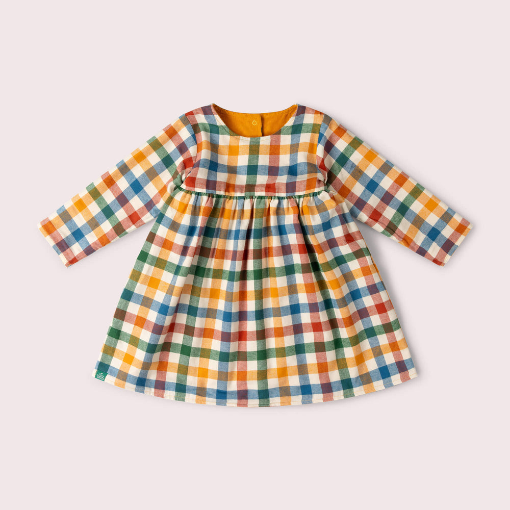 Sunflower Reversible Corduroy Pocket Dress Gold / 7-8y
