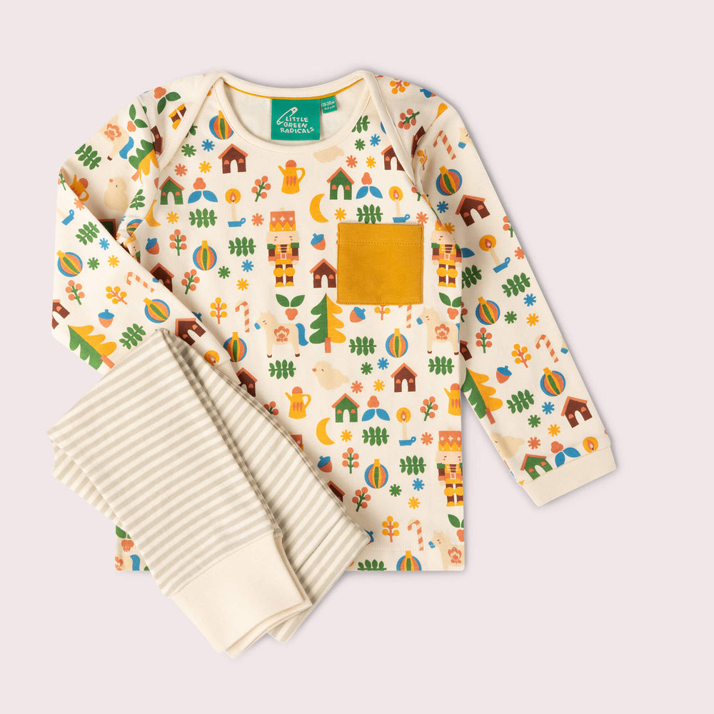 Toy Box Organic T-Shirt & Jogger Playset Multi / 4-5y