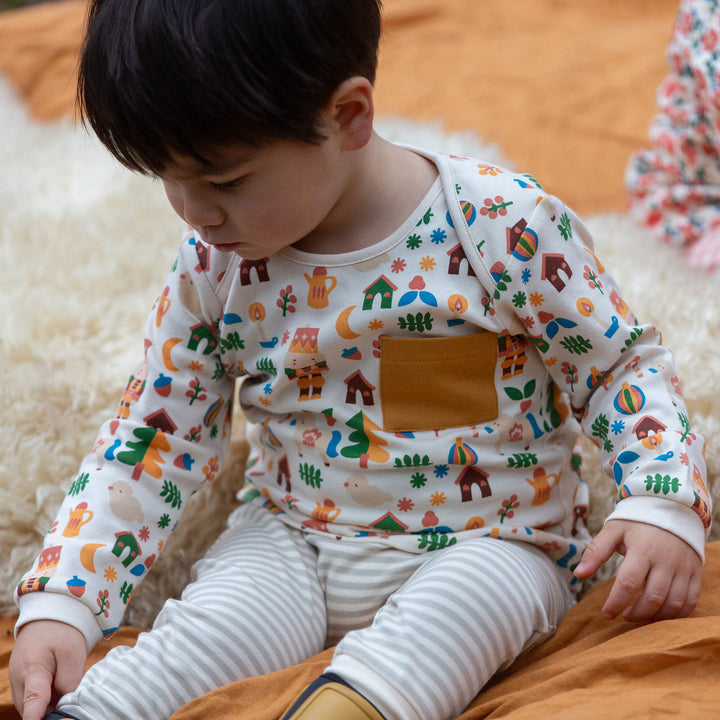 Toy Box Organic T-Shirt & Jogger Playset Multi / 4-5y