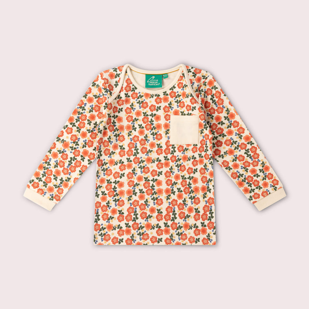 Petals Organic T-Shirt & Jogger Playset Multi / 4-5y