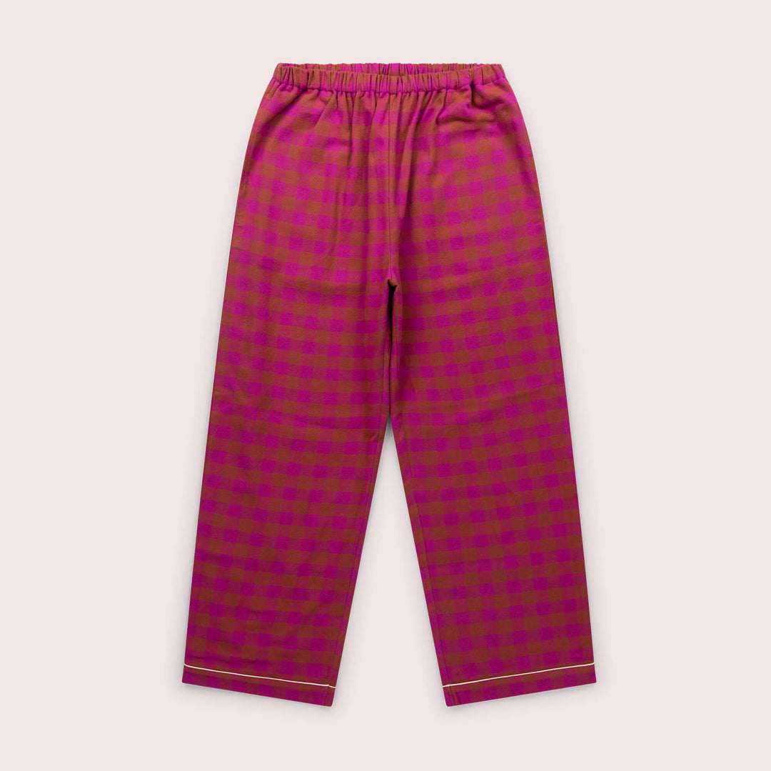 Berry Check Adult Classic Pyjamas Multi / X Large