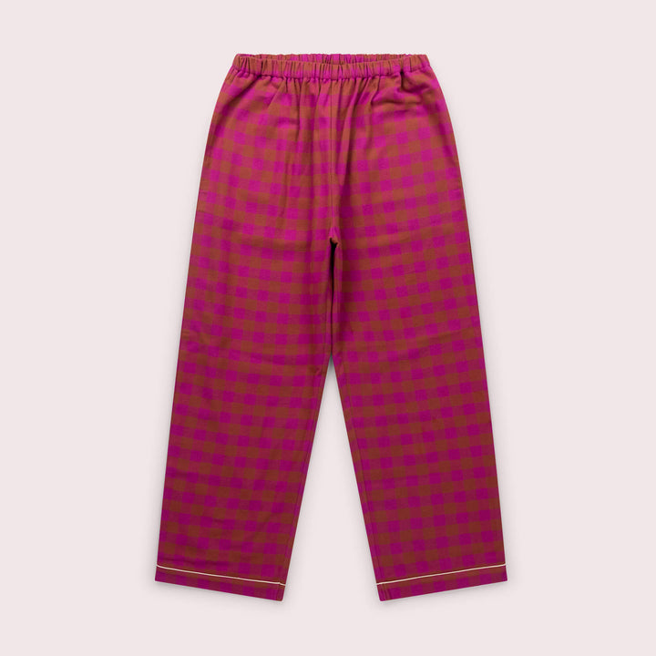 Berry Check Adult Classic Pyjamas Multi / X Large