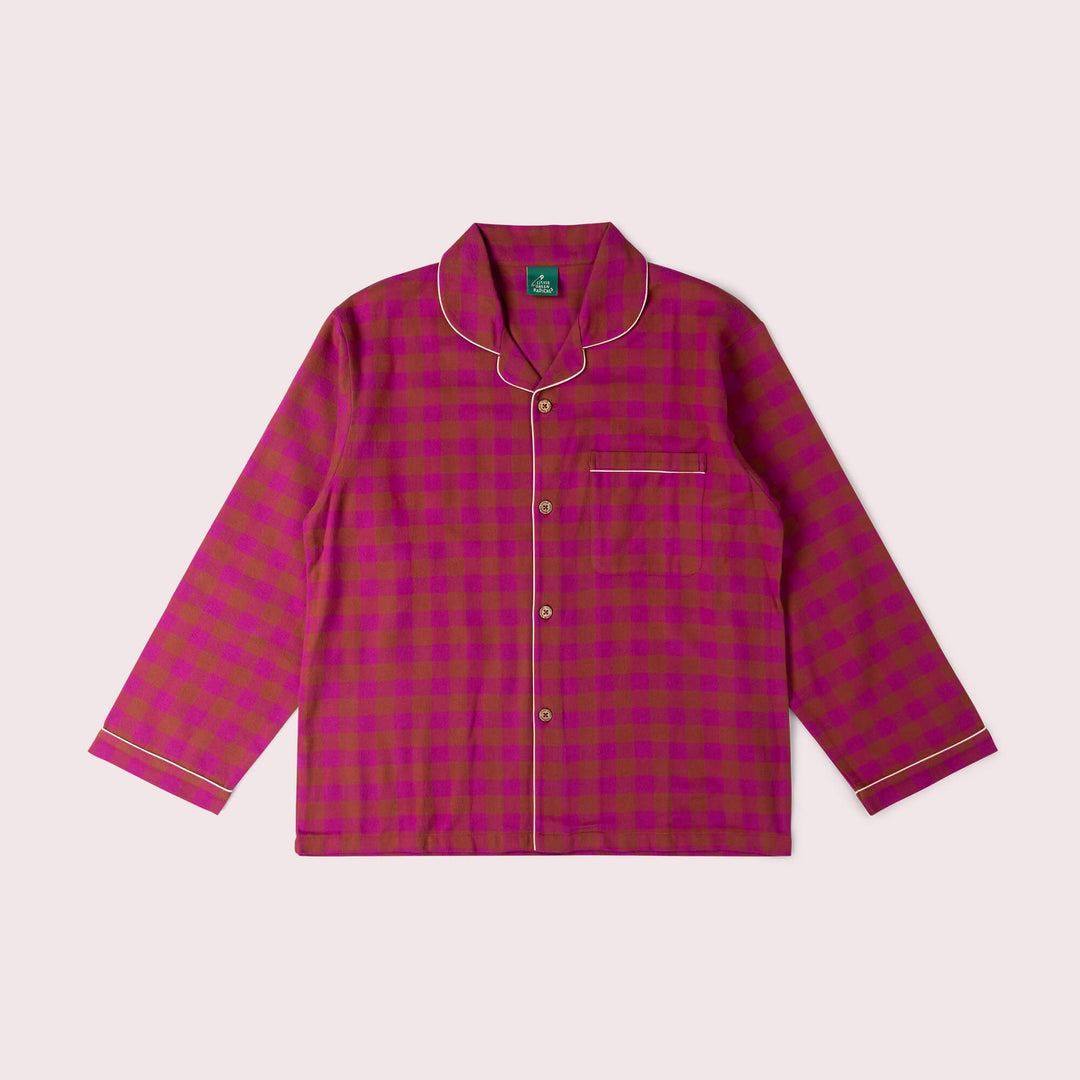 Berry Check Adult Classic Pyjamas Multi / X Large
