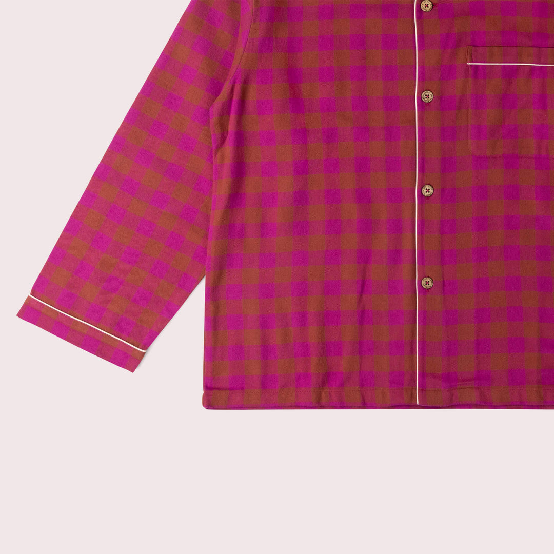 Berry Check Adult Classic Pyjamas Multi / X Large