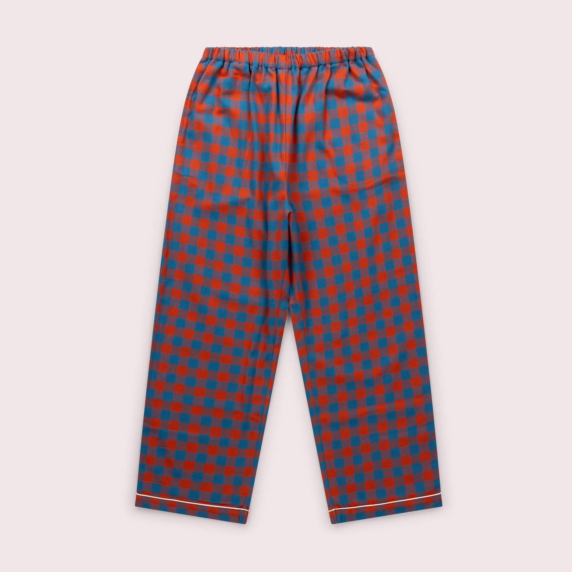 Burnt Ochre Check Adult Classic Pyjamas Multi / X Large