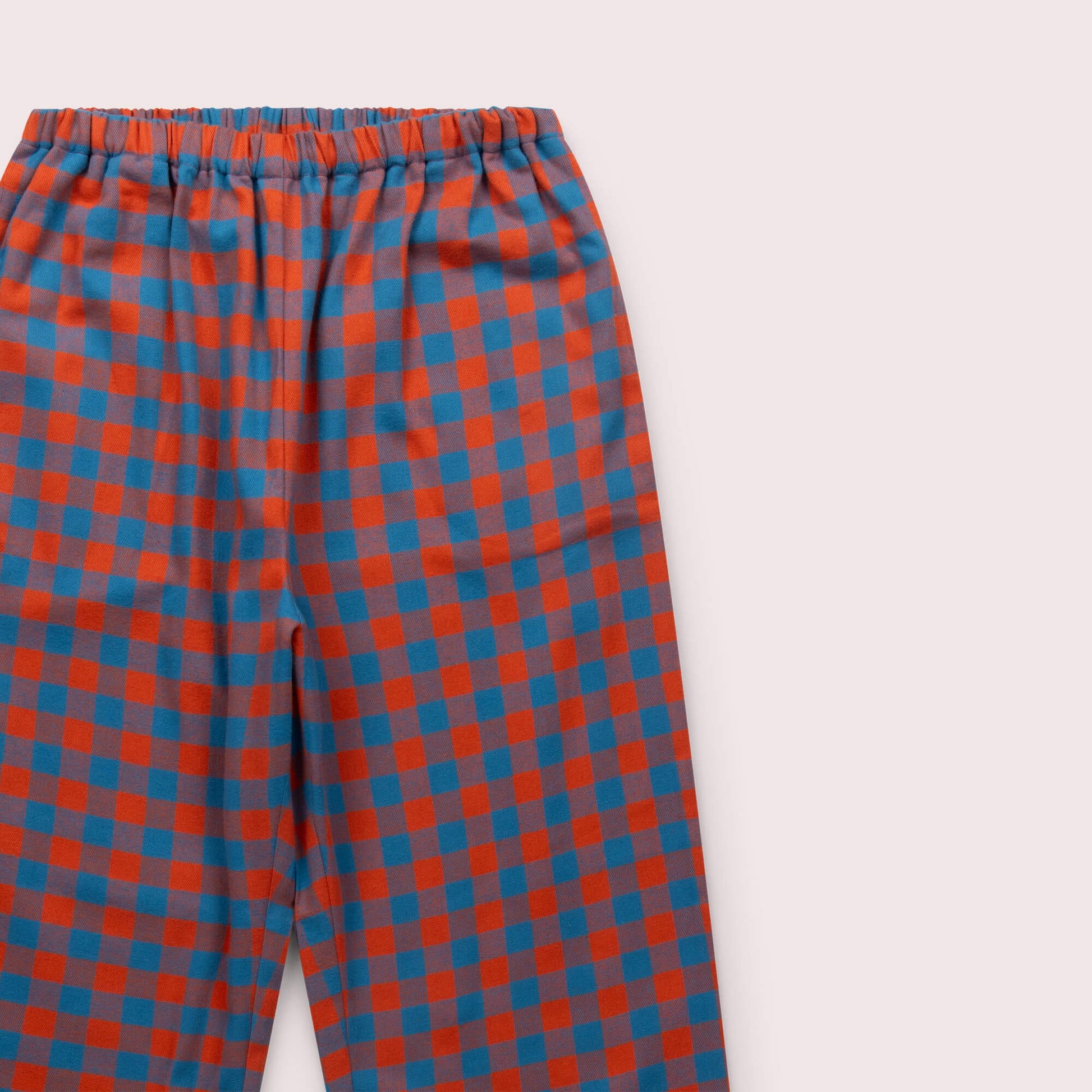 Burnt Ochre Check Adult Classic Pyjamas Multi / X Large