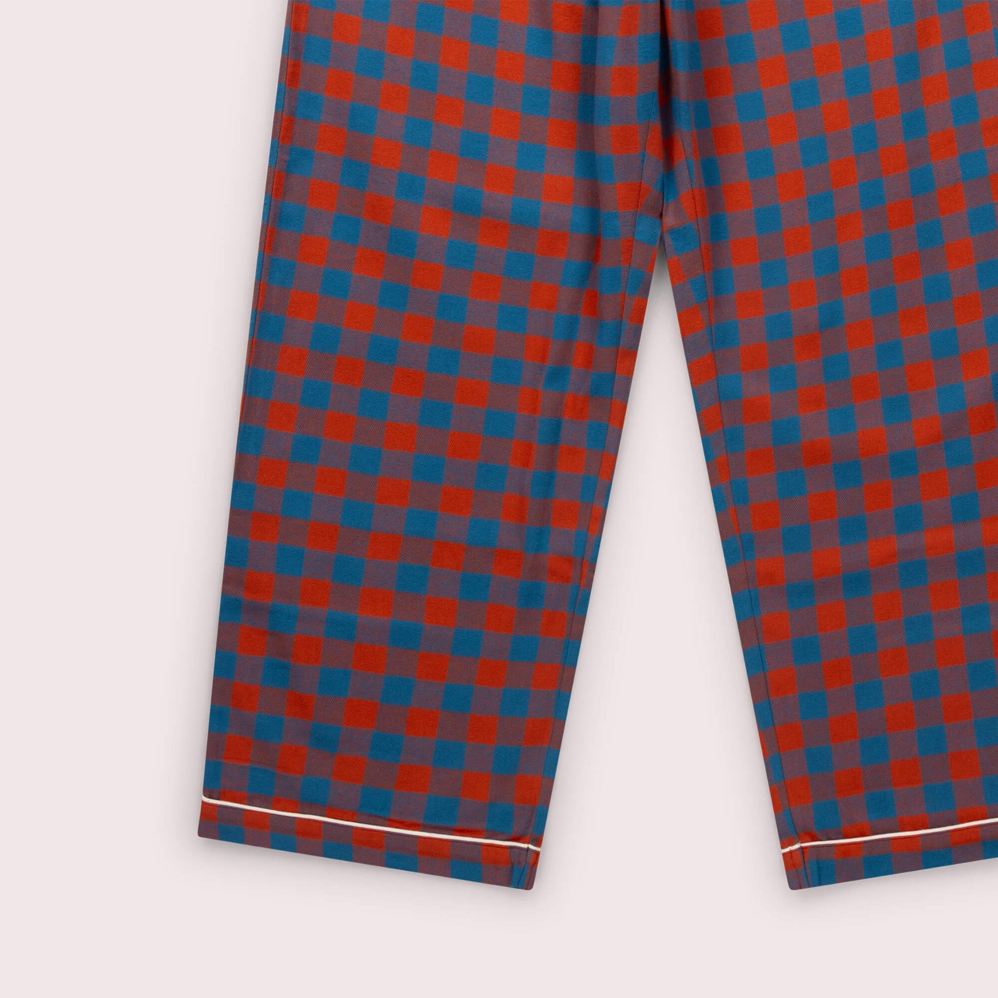 Burnt Ochre Check Adult Classic Pyjamas Multi / X Large
