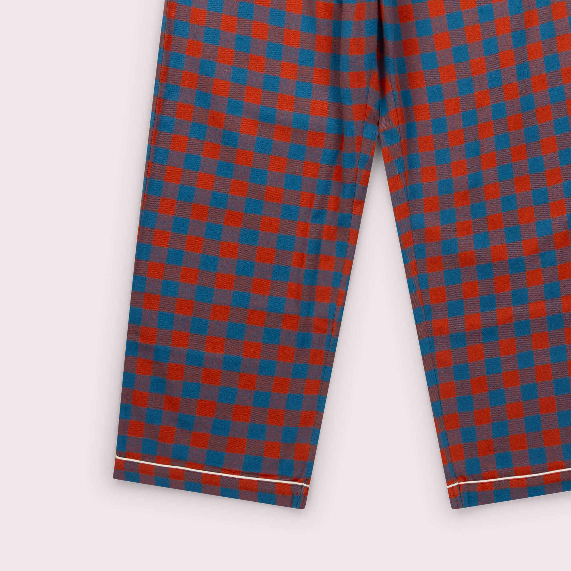 Burnt Ochre Check Adult Classic Pyjamas Multi / X Large