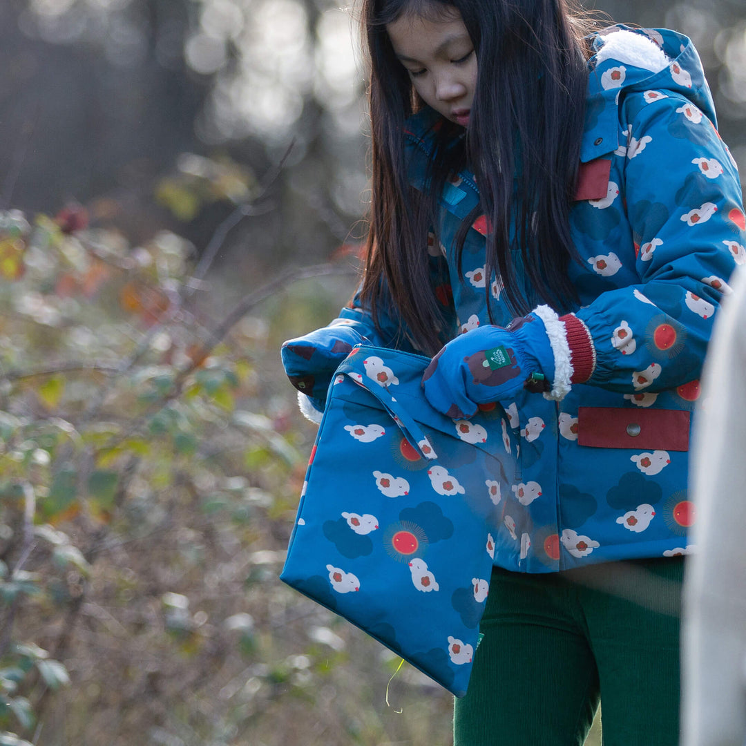 Sun Birds Recycled Waterproof Wet Bag Blue / One Size