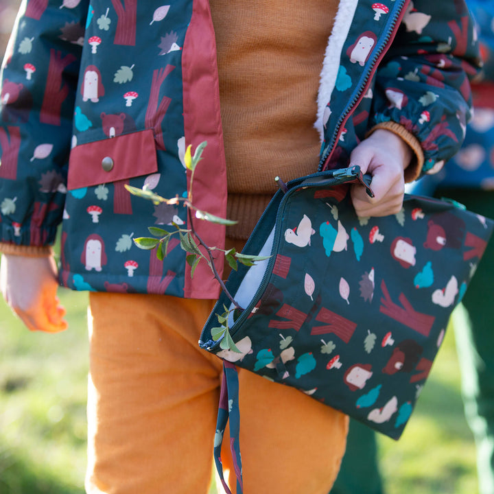 Woodland World Recycled Waterproof Wet Bag Green / One Size