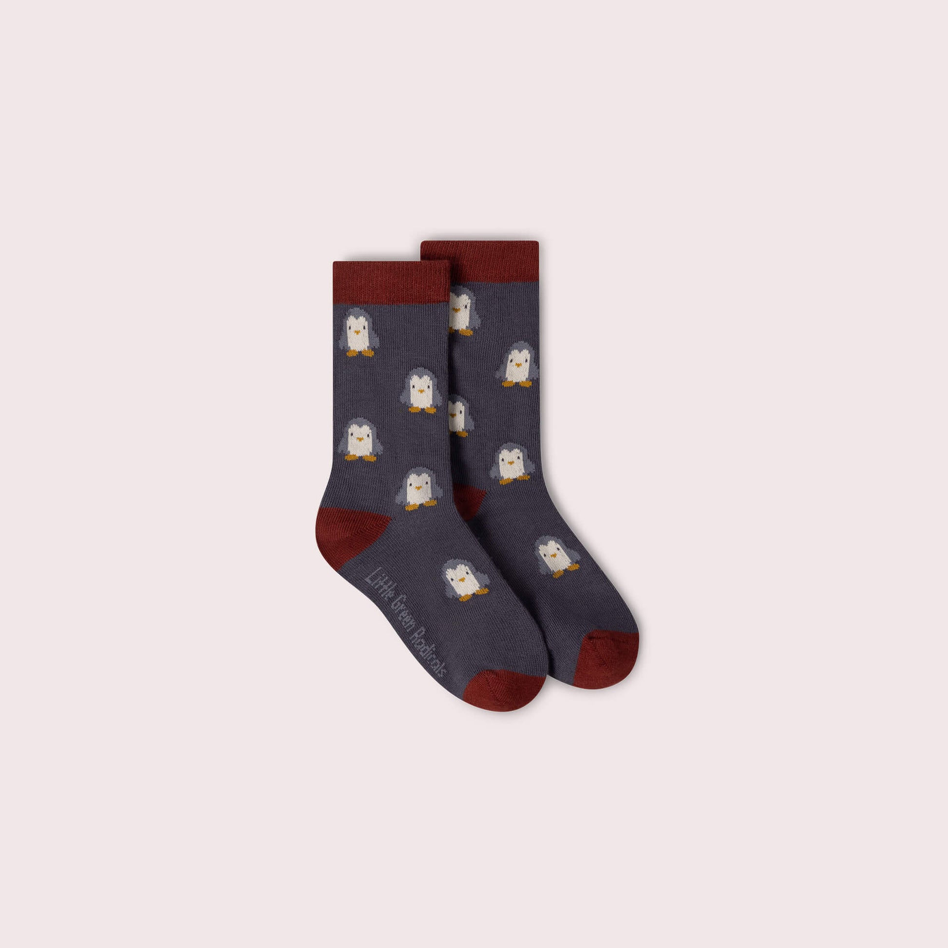Blue Penguins Ankle Socks 3 Pack Multi / 6-8y