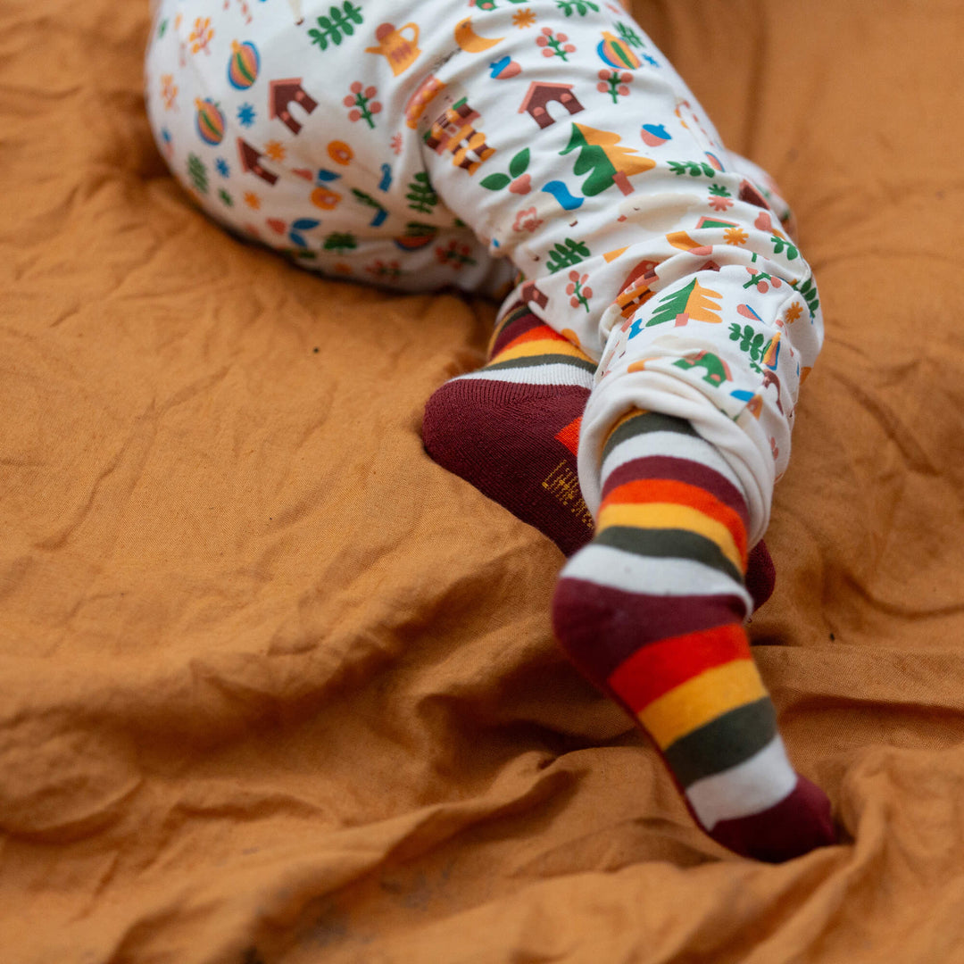 Folk Tales Ankle Socks 3 Pack Multi / 6-8y