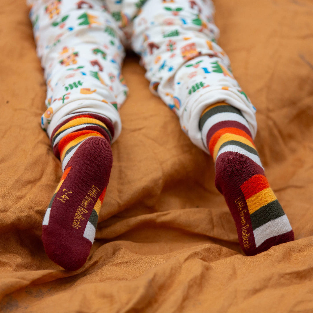 Folk Tales Ankle Socks 3 Pack Multi / 6-8y