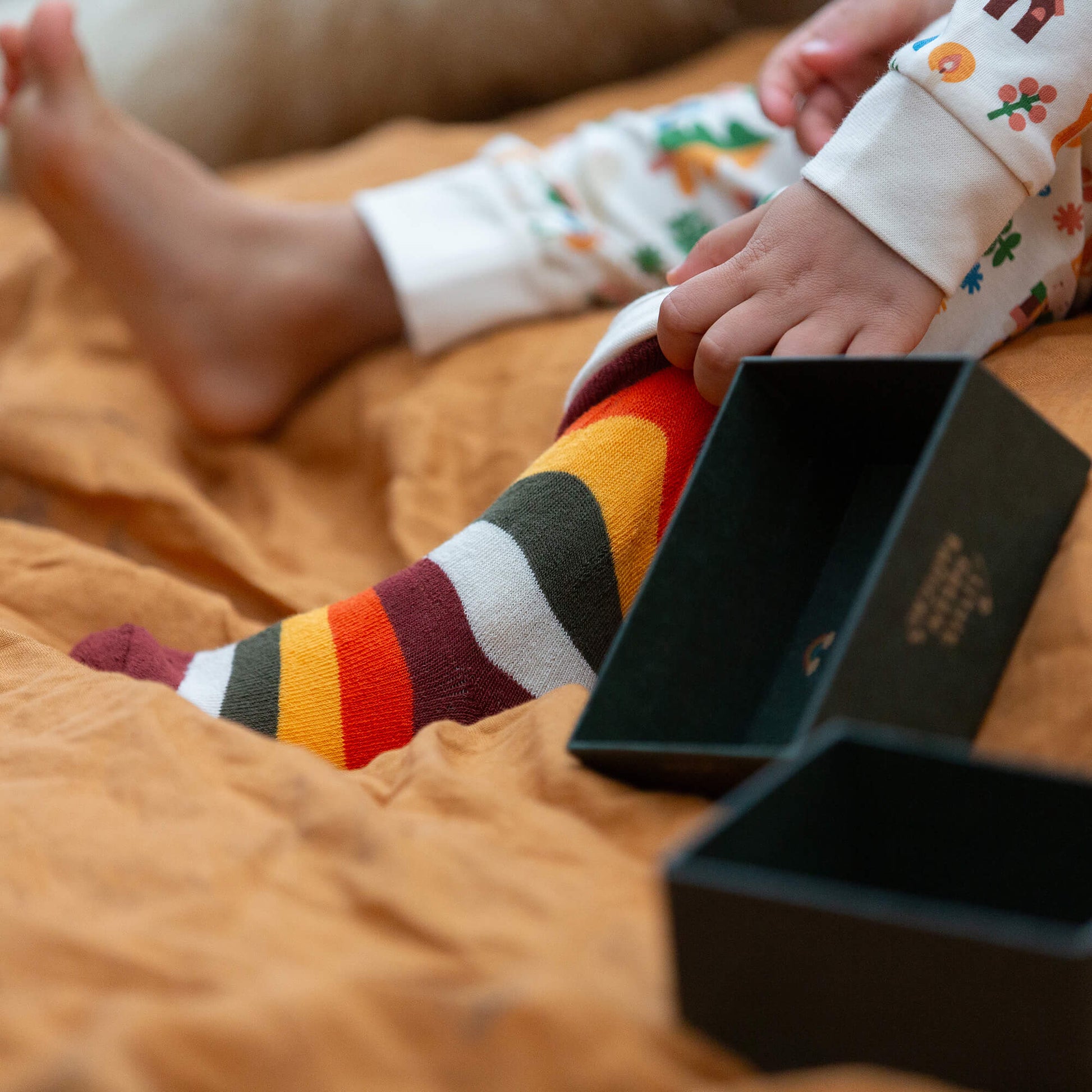 Folk Tales Ankle Socks 3 Pack Multi / 6-8y