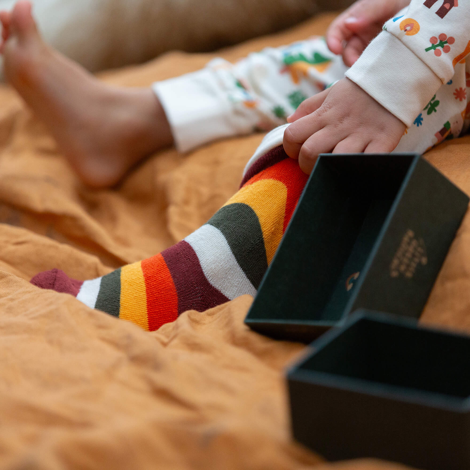 Folk Tales Ankle Socks 3 Pack Multi / 6-8y