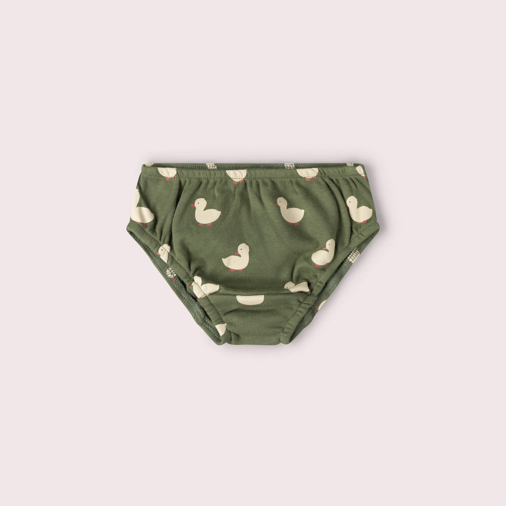 Olive Ducks Organic Underwear 3 Pack Multi / 7-8y